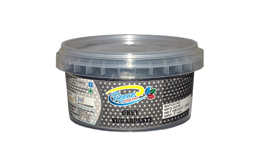 Reece Grey SugarPaste    Tub  250 grams